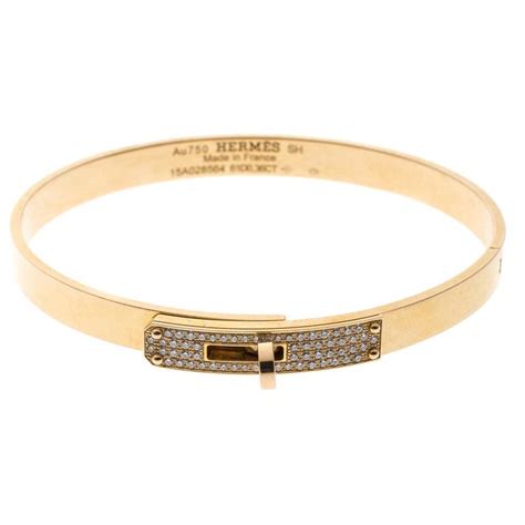 hermes bangle kelly|hermes kelly bracelet yellow gold.